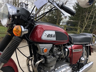 Lot 1970 BSA Rocket 3