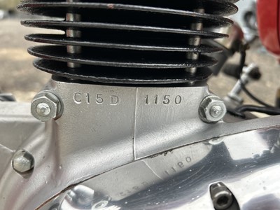 Lot 236 - 1965 BSA C15