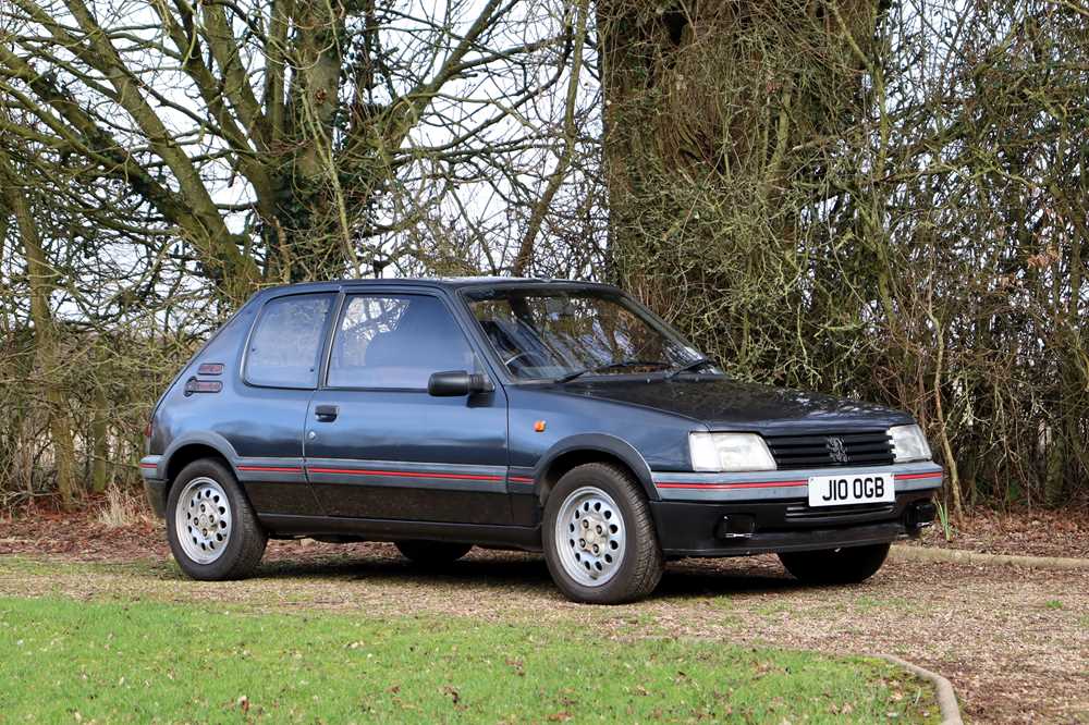 Lot 1991 Peugeot 205 GTi 1.6