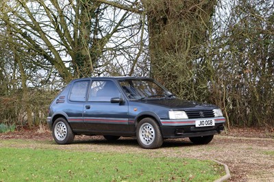 Lot 1991 Peugeot 205 GTi 1.6