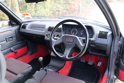 Lot 1991 Peugeot 205 GTi 1.6