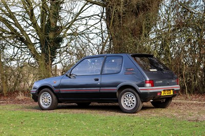 Lot 1991 Peugeot 205 GTi 1.6