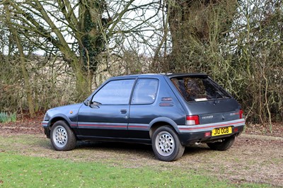 Lot 1991 Peugeot 205 GTi 1.6