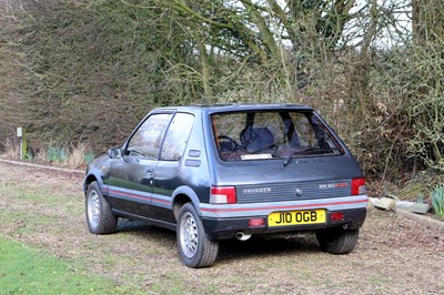 Lot 1991 Peugeot 205 GTi 1.6