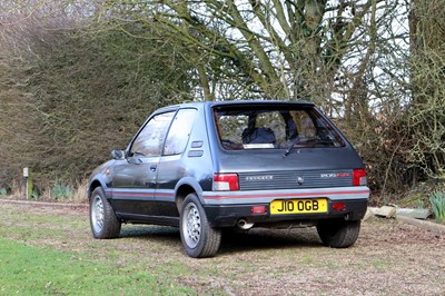 Lot 1991 Peugeot 205 GTi 1.6