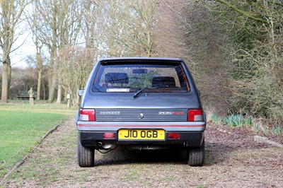 Lot 1991 Peugeot 205 GTi 1.6