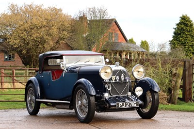 Lot 1931 Lagonda 2 Litre 'Low Chassis' Speed Model Tourer