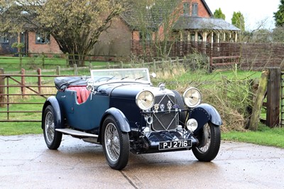 Lot 1931 Lagonda 2 Litre 'Low Chassis' Speed Model Tourer