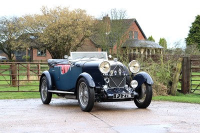 Lot 1931 Lagonda 2 Litre 'Low Chassis' Speed Model Tourer