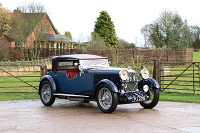 Lot 1931 Lagonda 2 Litre 'Low Chassis' Speed Model Tourer