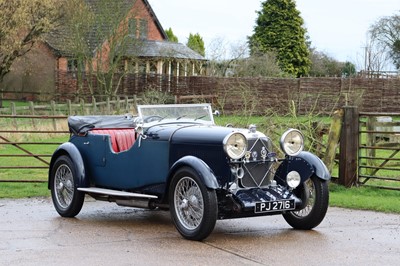 Lot 1931 Lagonda 2 Litre 'Low Chassis' Speed Model Tourer