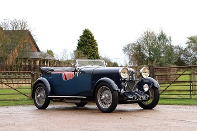 Lot 1931 Lagonda 2 Litre 'Low Chassis' Speed Model Tourer