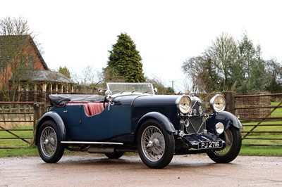 Lot 1931 Lagonda 2 Litre 'Low Chassis' Speed Model Tourer