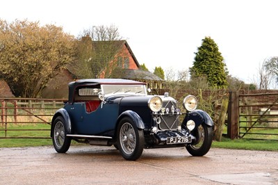 Lot 1931 Lagonda 2 Litre 'Low Chassis' Speed Model Tourer