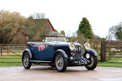 Lot 1931 Lagonda 2 Litre 'Low Chassis' Speed Model Tourer