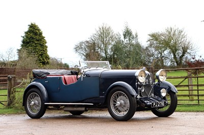 Lot 1931 Lagonda 2 Litre 'Low Chassis' Speed Model Tourer