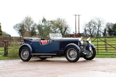 Lot 1931 Lagonda 2 Litre 'Low Chassis' Speed Model Tourer