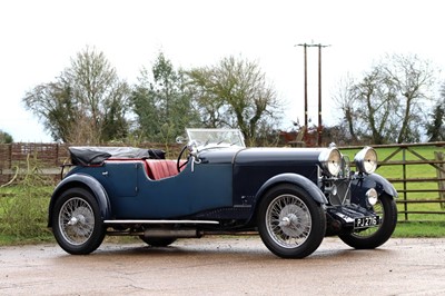 Lot 1931 Lagonda 2 Litre 'Low Chassis' Speed Model Tourer