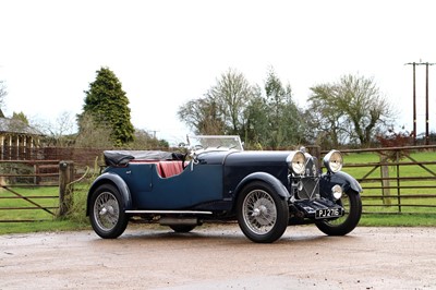 Lot 1931 Lagonda 2 Litre 'Low Chassis' Speed Model Tourer