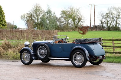 Lot 1931 Lagonda 2 Litre 'Low Chassis' Speed Model Tourer