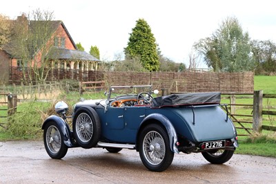 Lot 1931 Lagonda 2 Litre 'Low Chassis' Speed Model Tourer