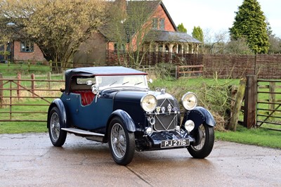 Lot 1931 Lagonda 2 Litre 'Low Chassis' Speed Model Tourer