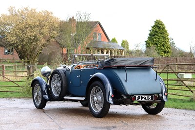 Lot 1931 Lagonda 2 Litre 'Low Chassis' Speed Model Tourer