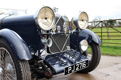 Lot 1931 Lagonda 2 Litre 'Low Chassis' Speed Model Tourer