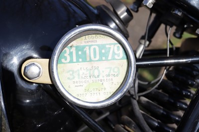 Lot 295 - 1937 Brough Superior SS80