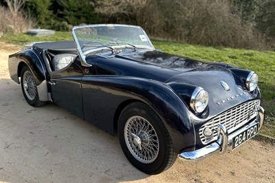 Lot 1960 Triumph TR3A