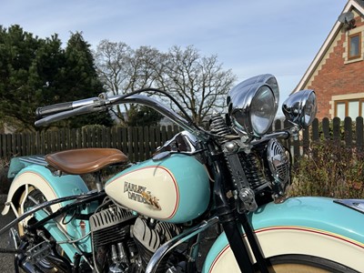 Lot 1948 Harley Davidson WL45