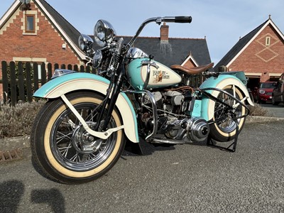 Lot 1948 Harley Davidson WL45