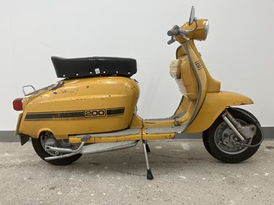 Lot 1981 Lambretta Serveta Jet 200