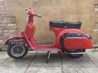 Lot 121 - 1966 Vespa SS180 Super Sport