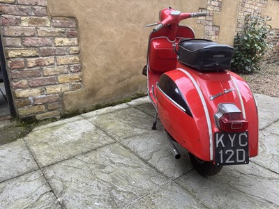 Lot 1966 Vespa SS180 Super Sport