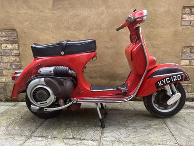 Lot 1966 Vespa SS180 Super Sport