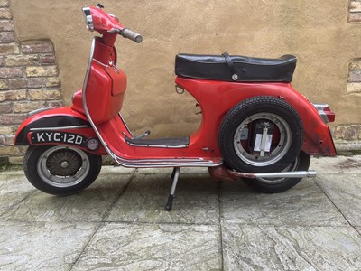 Lot 1966 Vespa SS180 Super Sport