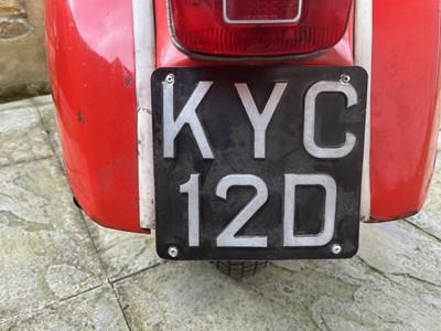 Lot 1966 Vespa SS180 Super Sport