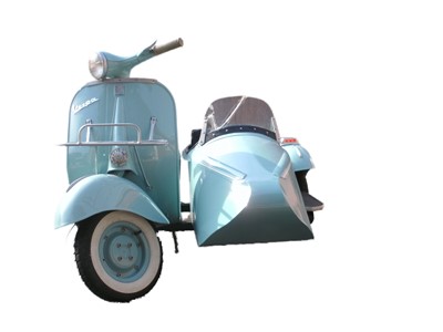 Lot 152 - 1961 Vespa Douglas 152L2 Combination