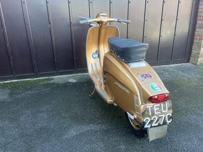 Lot 112 - 1965 Lambretta Li150S Golden Special