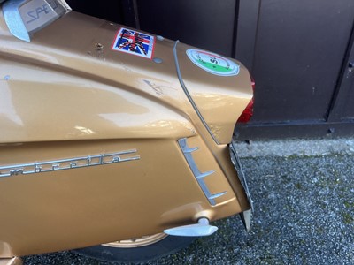 Lot 112 - 1965 Lambretta Li150S Golden Special