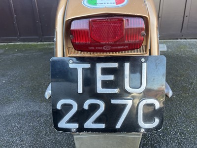 Lot 112 - 1965 Lambretta Li150S Golden Special