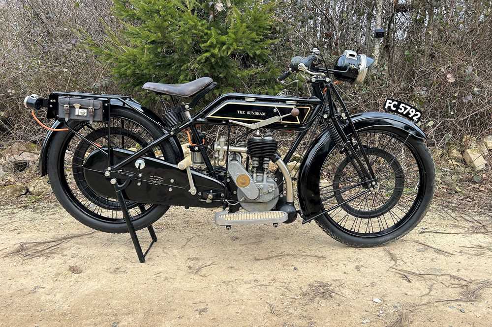 Lot 1922 Sunbeam 3 1/2 HP