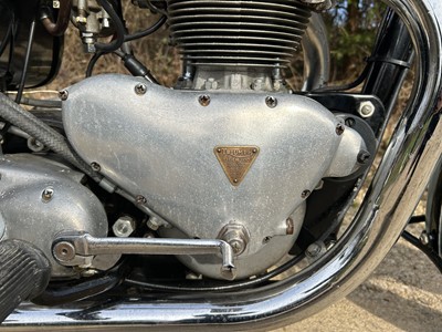 Lot c.1954/6 Triumph T100