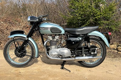 Lot c.1954/6 Triumph T100