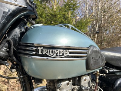 Lot c.1954/6 Triumph T100