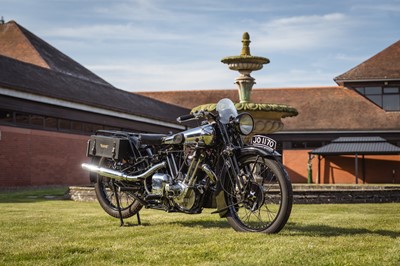 Lot 1930 Brough Superior SS100 Works MCC Edinburgh Trial Entry