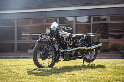 Lot 1930 Brough Superior SS100 Works MCC Edinburgh Trial Entry