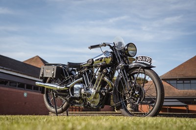 Lot 1930 Brough Superior SS100 Works MCC Edinburgh Trial Entry