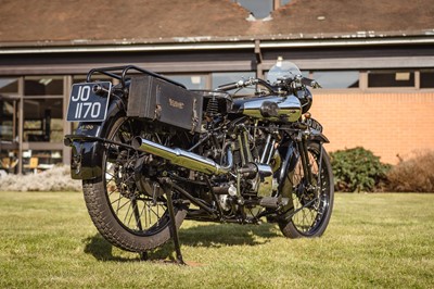 Lot 1930 Brough Superior SS100 Works MCC Edinburgh Trial Entry